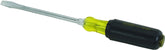 Stanley 66-091 Screwdriver, 5/16 in Drive, Slotted Drive, 11 in OAL, 6 in L Shank, Vinyl Grip Handle